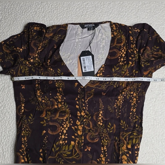 Disturbia Azazel Snake Printed
Midaxi Dress - Picture 4 of 6